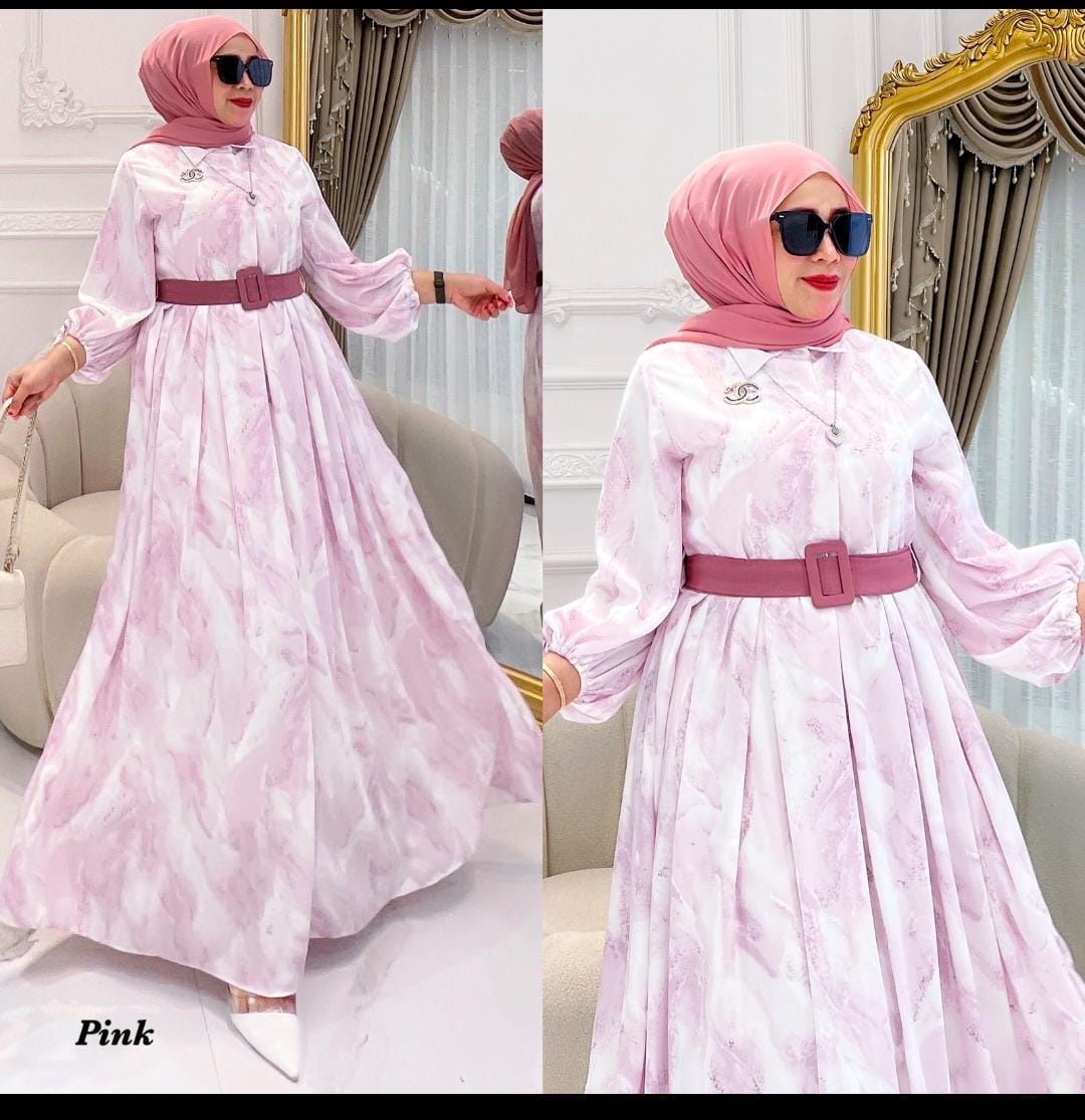 Gamis lidya dress dari Indonesia (P.O)