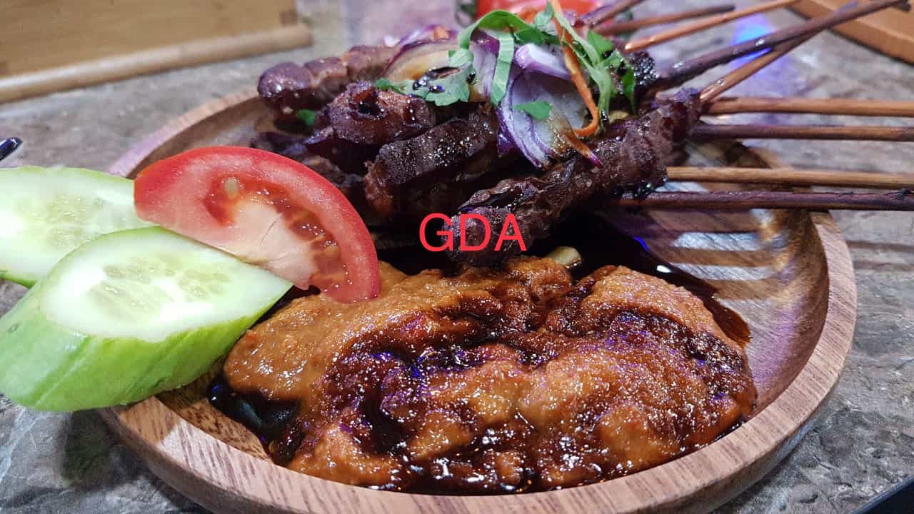 Sate kambing /porsi