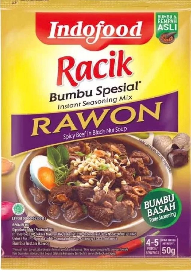indofood racik rawon /sachet