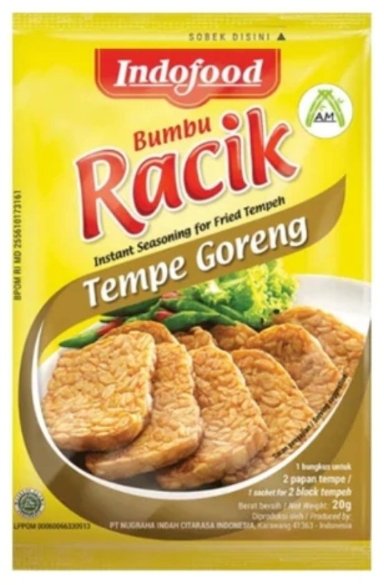 indofood racik tempe goreng /sachet