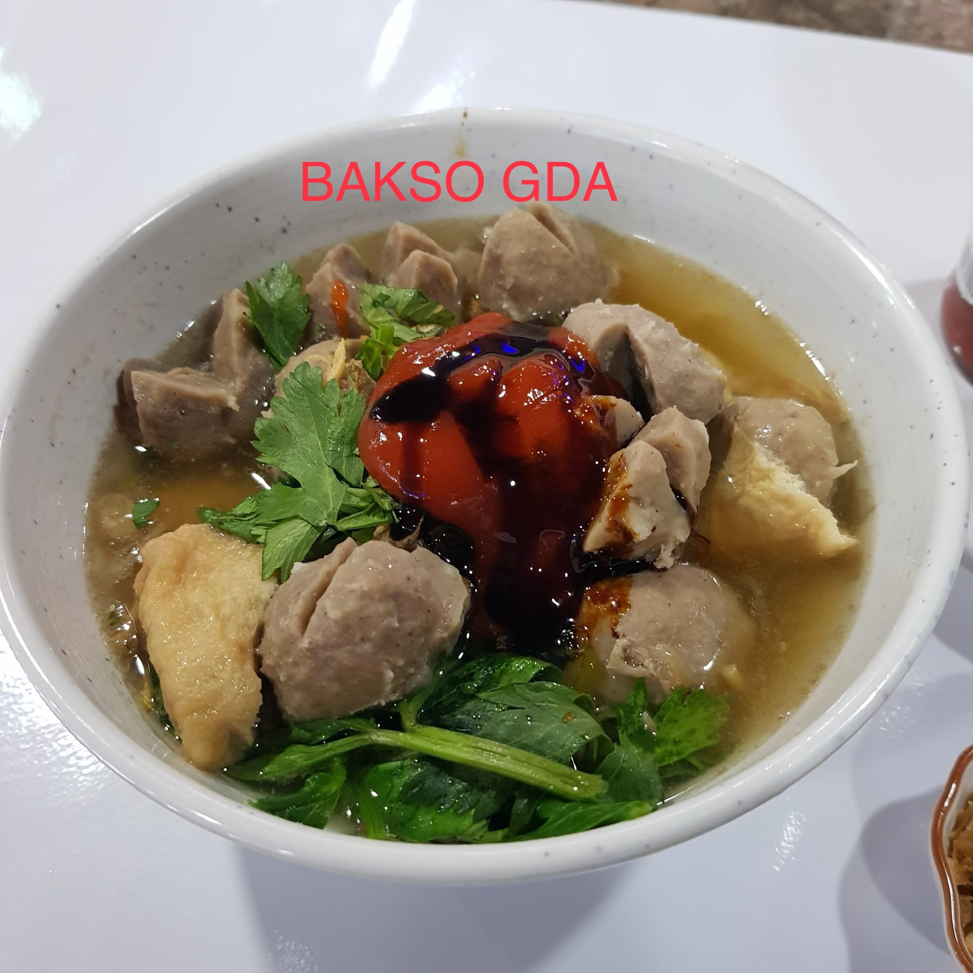 Bakso campur /porsi