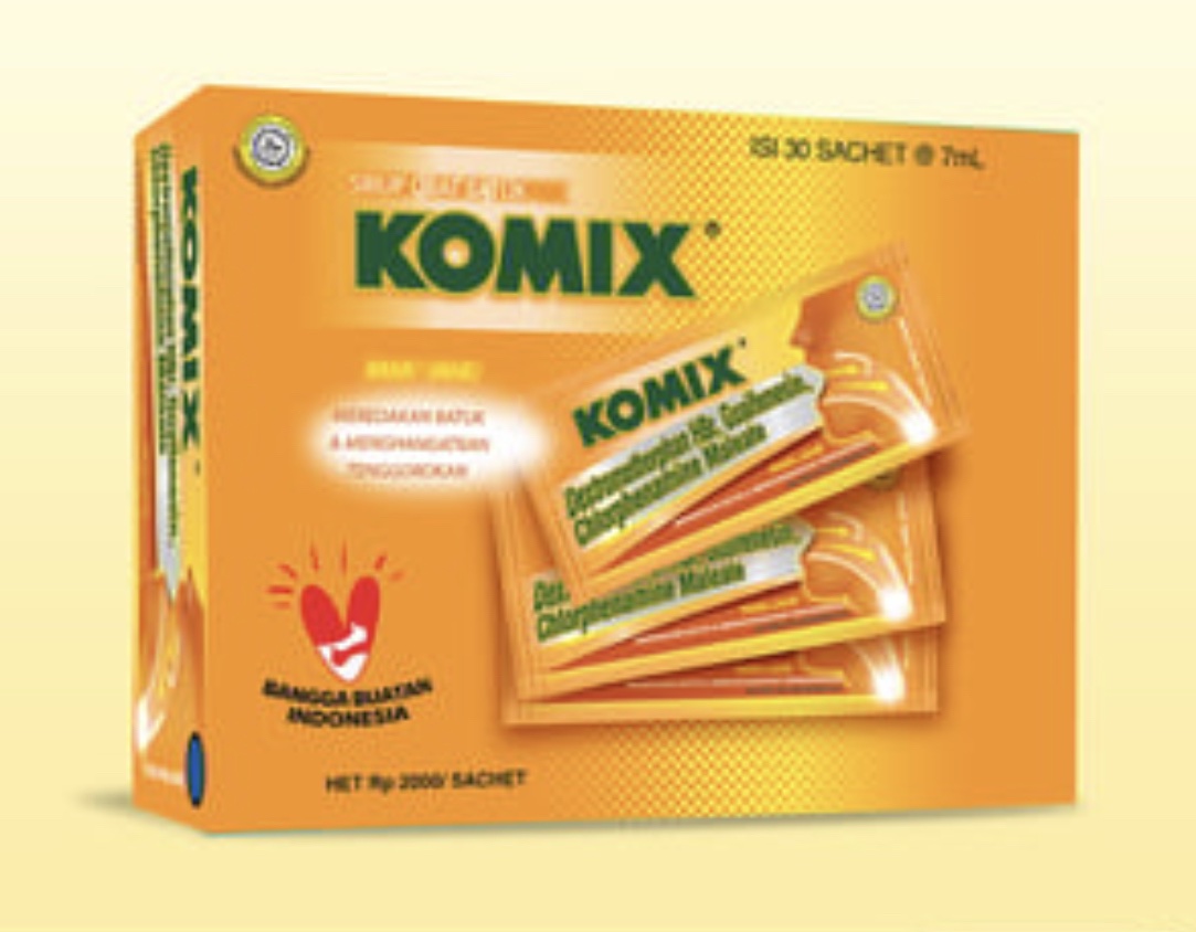 Komix jahe /box