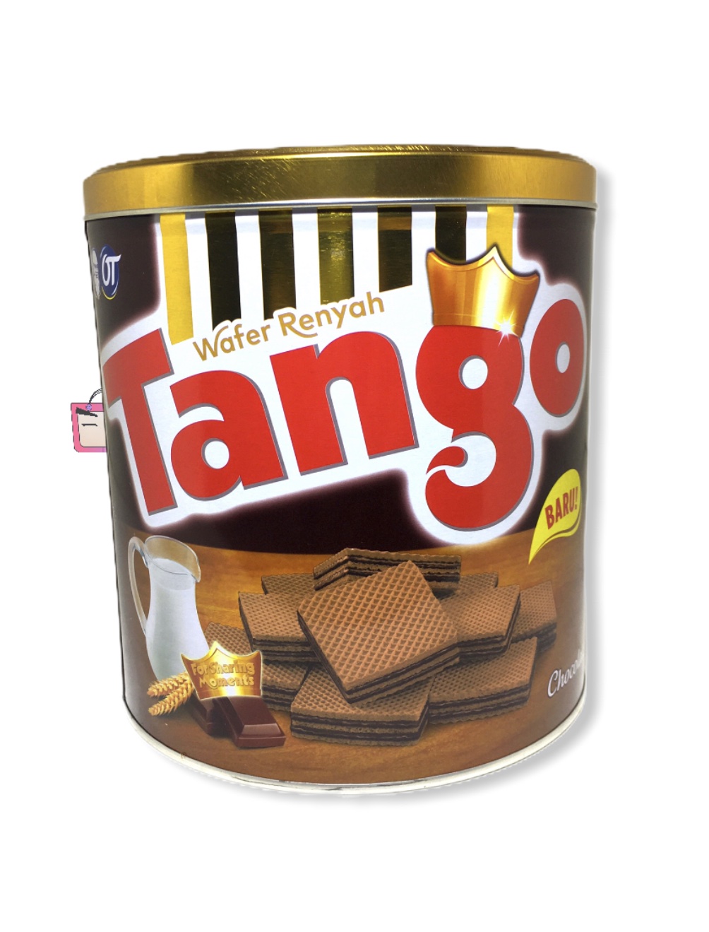 Tango wafer cokelat /kaleng