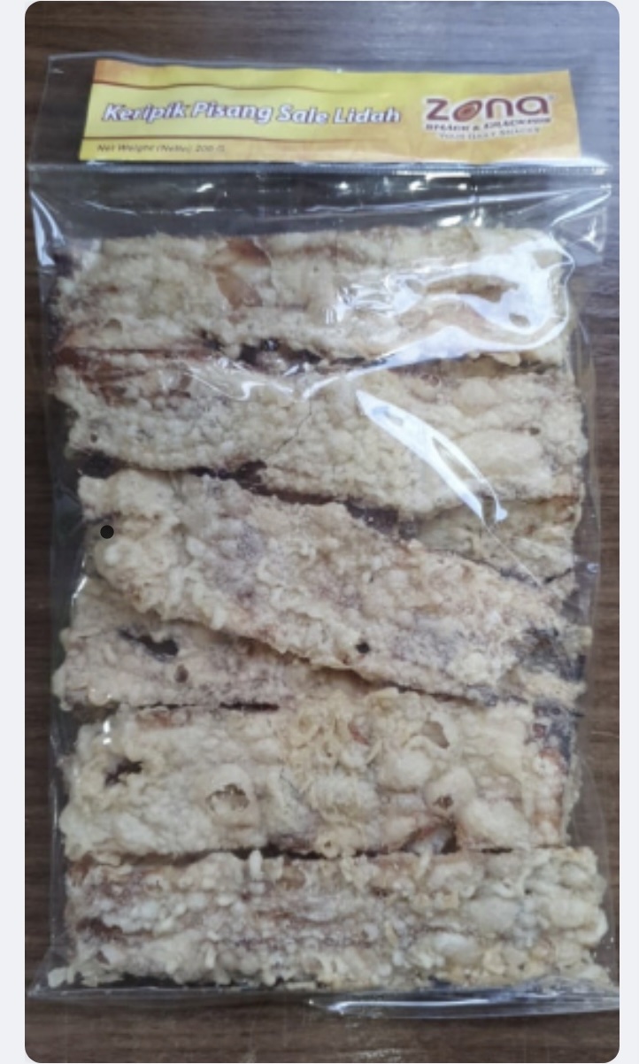 Keripik pisang sale lidah /bks