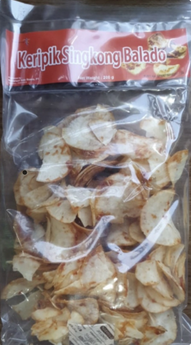 Keripik singkong balado /bks