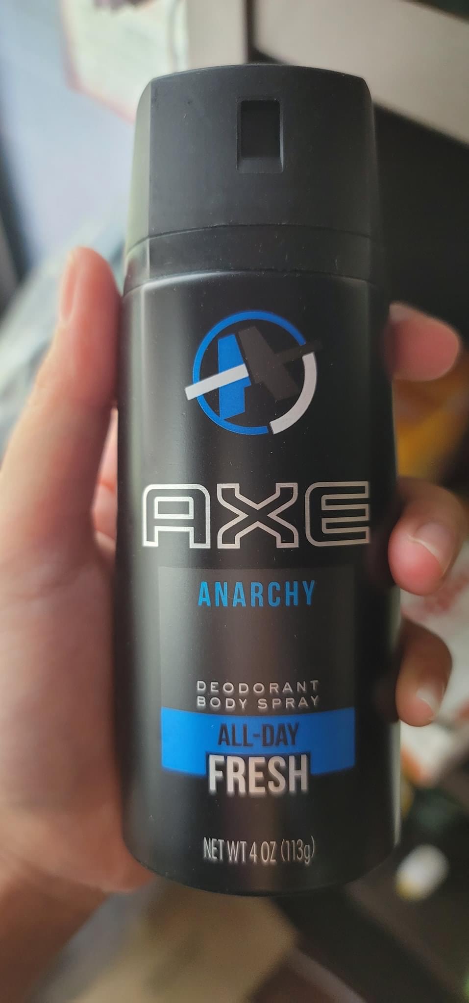 Axe anarchy deodorant spray /botol