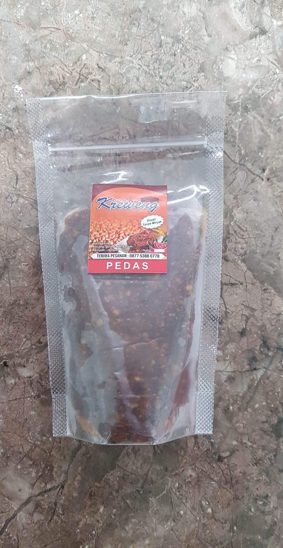 Sambel pecel kreweng indonesia /bks