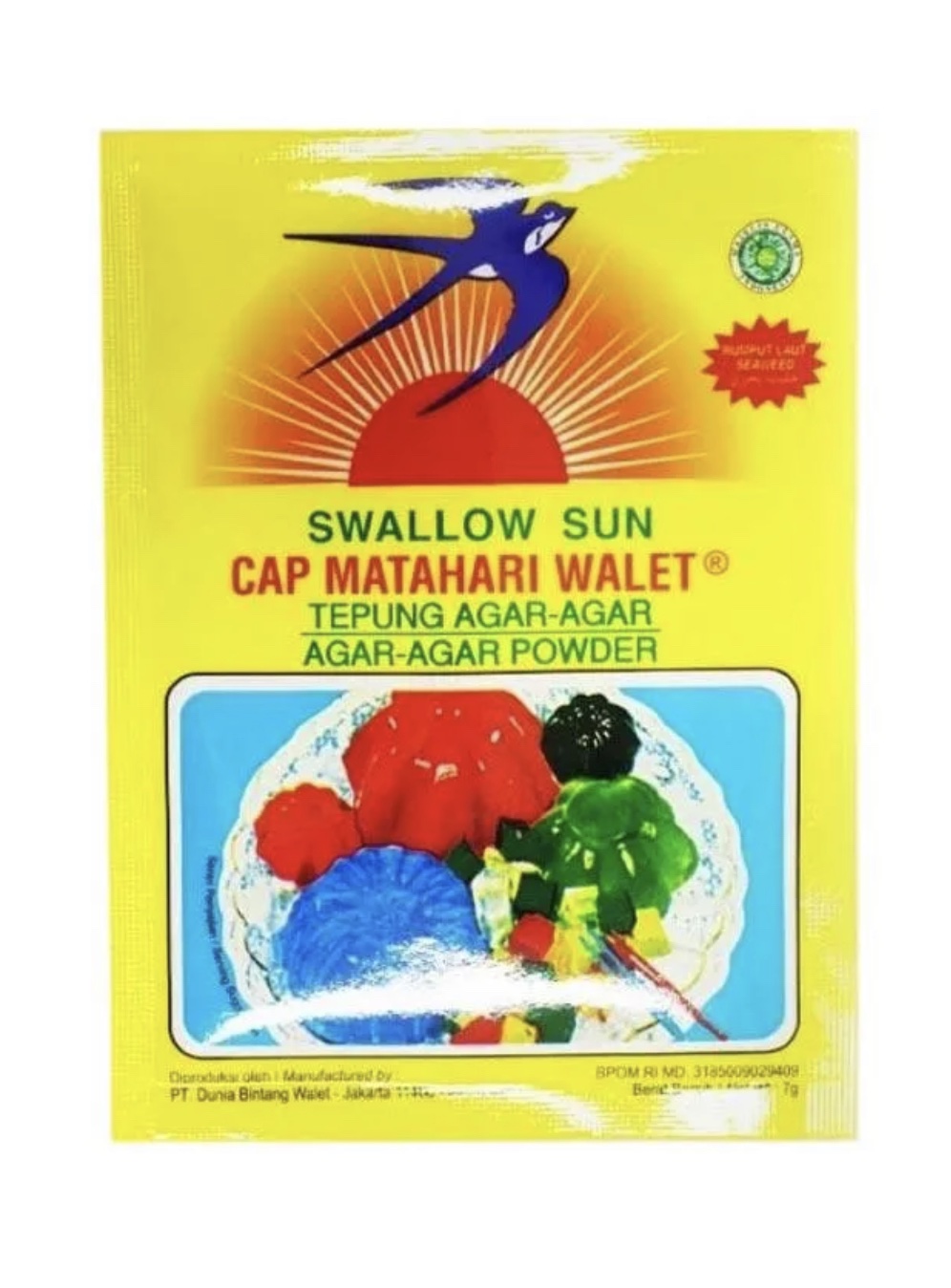 Agar agar walet /bks