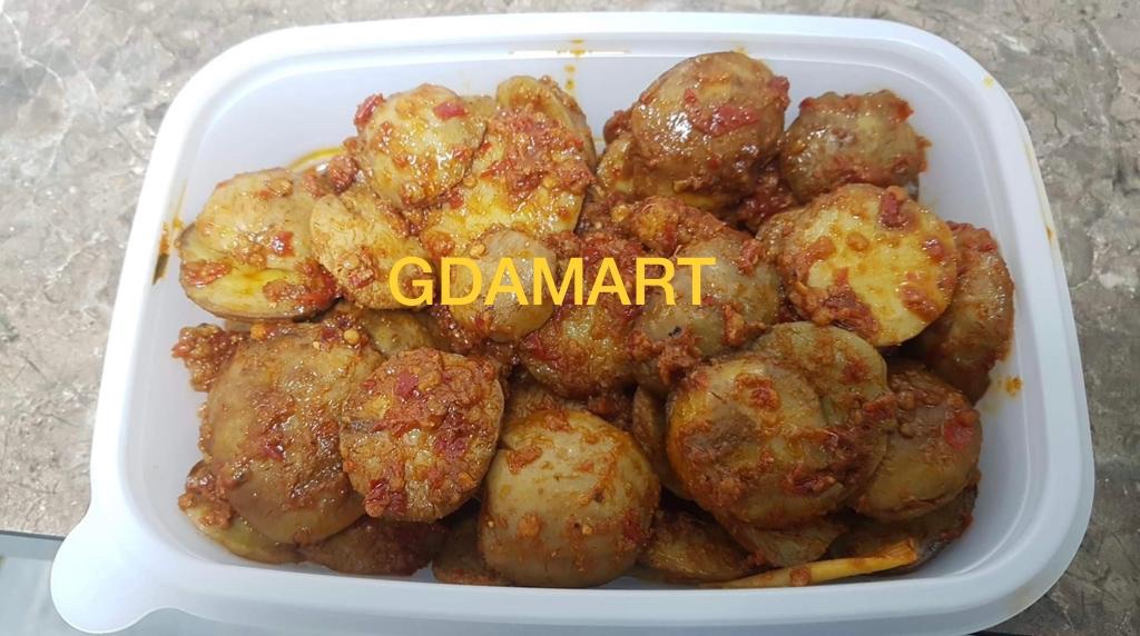 Jengkol balado /porsi