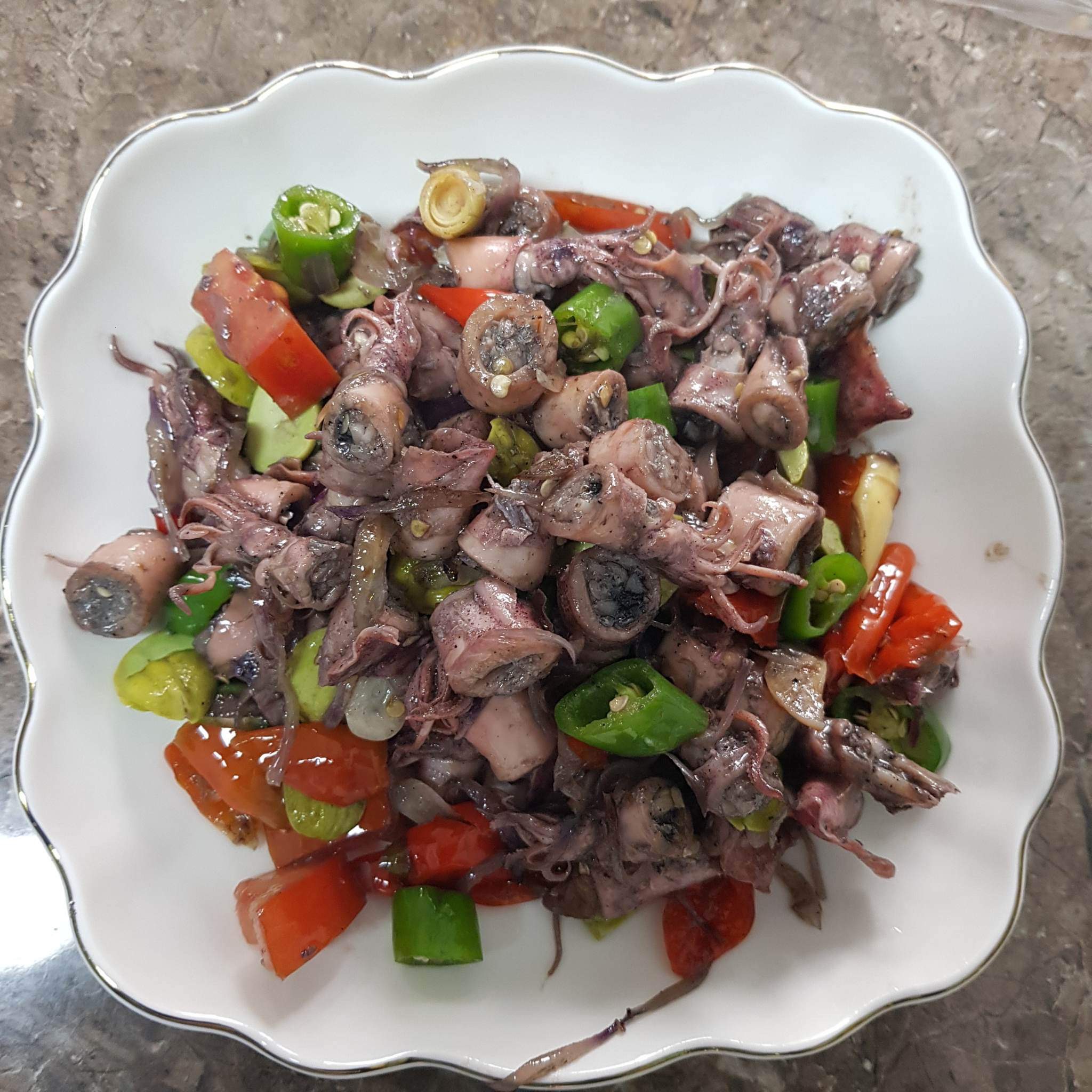Ongseng cumi /porsi